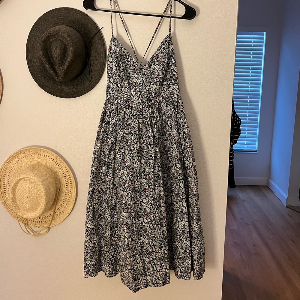 J.Crew Strappy Dress with Pockets